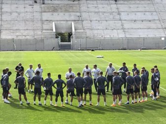 Ein Spieler der deutschen U21-Nationalmannschaft war positiv auf das Coronavirus getestet worden. Foto: Christian Kunz/-/dpa