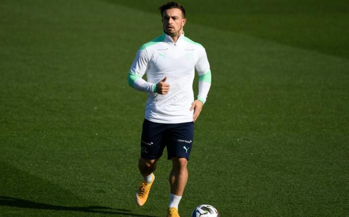 Xherdan Shaqiri ist wieder auf dem Trainingsplatz