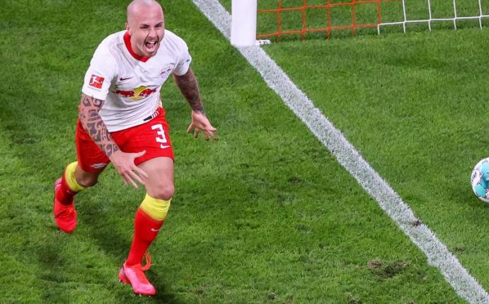 Will mit Leipzig auch in der Champions League oft Grund zum Jubel haben: Angelino. Foto: Jan Woitas/dpa-Zentralbild/dpa