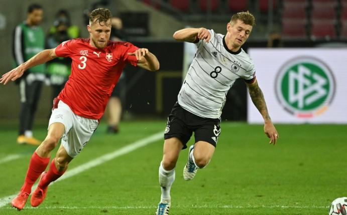 Kroos bestritt gegen die Schweiz sein 100. Länderspiel