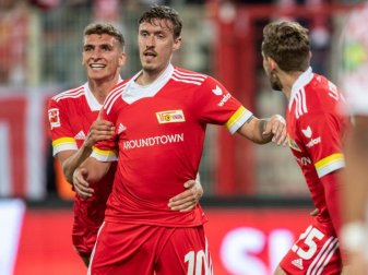Einer von mehreren Toptransfers bei Union Berlin: Max Kruse (M). Foto: Andreas Gora/dpa Einer von mehreren Toptransfers bei Union Berlin: Max Kruse (M). Foto: Andreas Gora/dpa