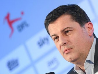 Sitzt nicht mehr im DFB-Präsidialausschuss: DFL-Geschäftsfüher Christian Seifert. Foto: Arne Dedert/dpa Pool/dpa Sitzt nicht mehr im DFB-Präsidialausschuss: DFL-Geschäftsfüher Christian Seifert. Foto: Arne Dedert/dpa Pool/dpa