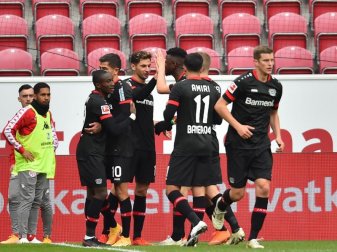 Bayer Leverkusen konnte sich knapp bei Mainz 05 durchsetzen. Foto: Torsten Silz/dpa Bayer Leverkusen konnte sich knapp bei Mainz 05 durchsetzen. Foto: Torsten Silz/dpa