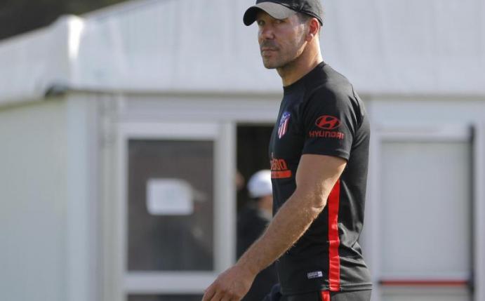 Diego Simeone und Atletico Madrid feierten eine gelungene Generalprobe vor der Champions-League-Partie gegen die Bayern. Foto: Alexander Marin/Atletico Madrid/dpa