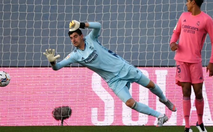 Real-Keeper Courtois kann die Niederlage nicht abwenden 