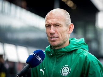 Gut gelaunt nach Comeback: Arjen Robben 