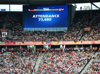 73.680 Zuschauer sahen das WM-Eröffnungsspiel 2011 73.680 Zuschauer sahen das WM-Eröffnungsspiel 2011