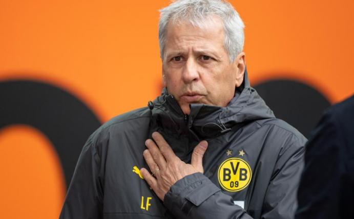 BVB-Trainer Lucien Favre trifft mit seinem Team in der Champions League auf Lazio Rom. Foto: Matthias Balk/dpa