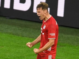Bayerns Joshua Kimmich ist beim Champions-League-Auftakt gegen Atlético Madrid dabei. Foto: Andreas Gebert/Reuters/Pool/dpa Bayerns Joshua Kimmich ist beim Champions-League-Auftakt gegen Atlético Madrid dabei. Foto: Andreas Gebert/Reuters/Pool/dpa