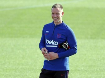 Bis 2025 bei Barca: Marc-Andre ter Stegen Bis 2025 bei Barca: Marc-Andre ter Stegen