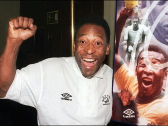 Pele ist dankbar für seine Gesundheit Pele ist dankbar für seine Gesundheit