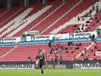 Der FSV Mainz 05 darf derzeit nur vor 100 Fans spielen. Foto: Torsten Silz/dpa Der FSV Mainz 05 darf derzeit nur vor 100 Fans spielen. Foto: Torsten Silz/dpa