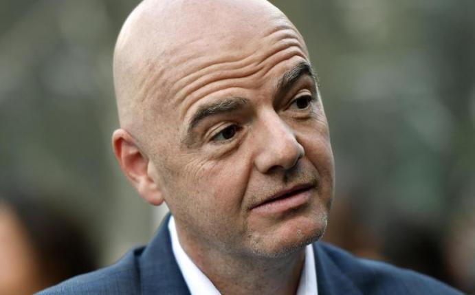 Gianni Infantino ist der Präsident der FIFA. Foto: Walter Bieri/KEYSTONE/dpa