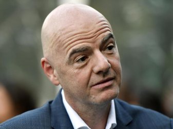 Gianni Infantino ist der Präsident der FIFA. Foto: Walter Bieri/KEYSTONE/dpa Gianni Infantino ist der Präsident der FIFA. Foto: Walter Bieri/KEYSTONE/dpa
