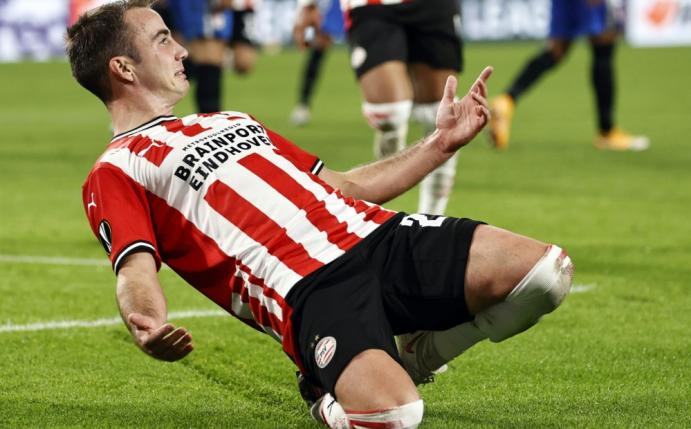 Mario Götze hat bei PSV Eindhoven wieder Spaß am Fußball
