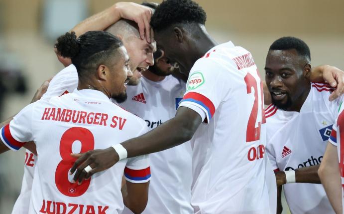 Der Hamburger SV baut die Tabellenführung aus