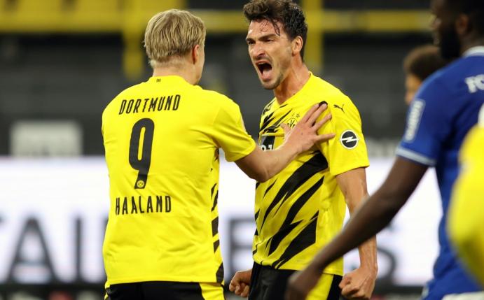 Mats Hummels erzielte im 19. Derby sein erstes Derbytor