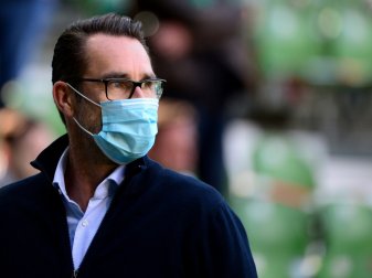 Ärgert sich über den Schiedsrichter: Michael Preetz Ärgert sich über den Schiedsrichter: Michael Preetz