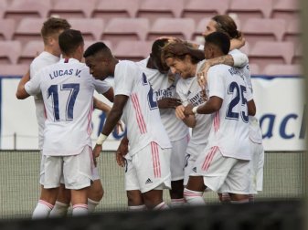 Real Madrid entschied den Geister-Clásico gegen den FC Barcelona für sich. Foto: David Ramirez/DAX via ZUMA Wire/dpa Real Madrid entschied den Geister-Clásico gegen den FC Barcelona für sich. Foto: David Ramirez/DAX via ZUMA Wire/dpa