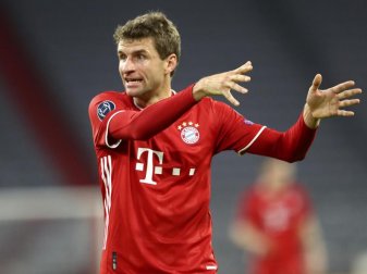 Thomas Müller hat durchaus Verständnis für Labor-Fehler. Foto: Matthias Schrader/Pool AP/dpa Thomas Müller hat durchaus Verständnis für Labor-Fehler. Foto: Matthias Schrader/Pool AP/dpa