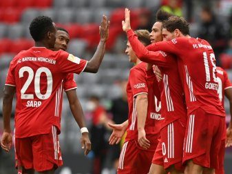 Die Bayern starten mit der Formation aus der Vorwoche Die Bayern starten mit der Formation aus der Vorwoche