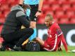 Auch Liverpools Verteidiger Fabinho (r) verletzte sich. Foto: Michael Regan/PA Wire/dpa