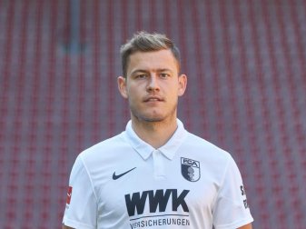Alfred Finnbogason steht beim FC Augsburg nach einer verletzungsbedingten Pause vor dem Comeback. Foto: Klaus Rainer Krieger/FC Augsburg/dpa Alfred Finnbogason steht beim FC Augsburg nach einer verletzungsbedingten Pause vor dem Comeback. Foto: Klaus Rainer Krieger/FC Augsburg/dpa