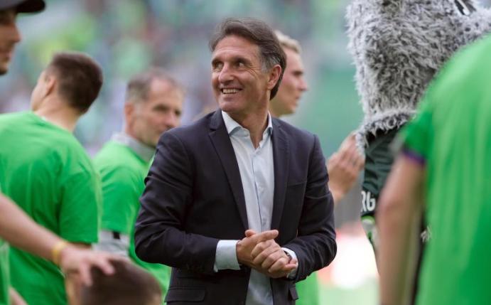 Trifft mit Hertha BSC auf seinen Ex-Club Wolfsburg: Bruno Labbadia. Foto: Peter Steffen/dpa