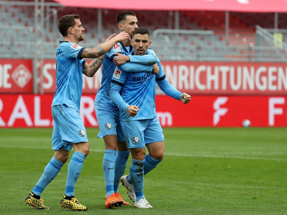 Der VfL Bochum siegt in Würzburg und holt drei Punkte