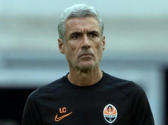 Erwartet offensiv spielende Gladbacher: Trainer Luís Castro von Schachtjor Donezk. Foto: Federico Gambarini/dpa Erwartet offensiv spielende Gladbacher: Trainer Luís Castro von Schachtjor Donezk. Foto: Federico Gambarini/dpa