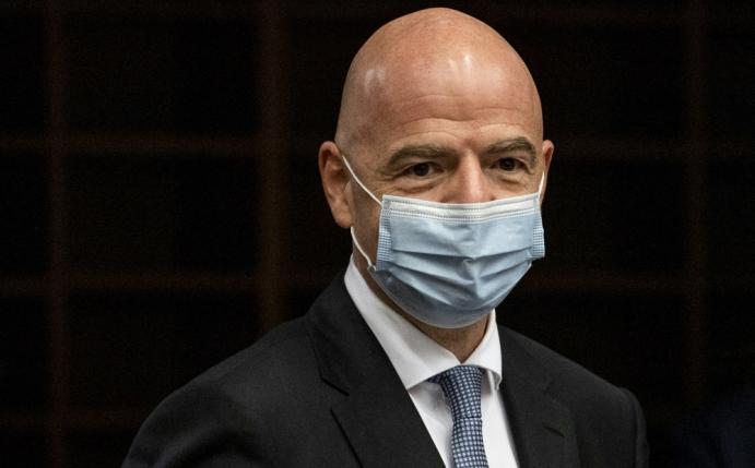 Infantino noch immer mit leichten Corona-Symptomen