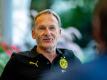 Glaubt noch an eine EM-Chance von Mats Hummels und Thomas Müller: BVB-Boss Hans-Joachim Watzke. Foto: David Inderlied/dpa