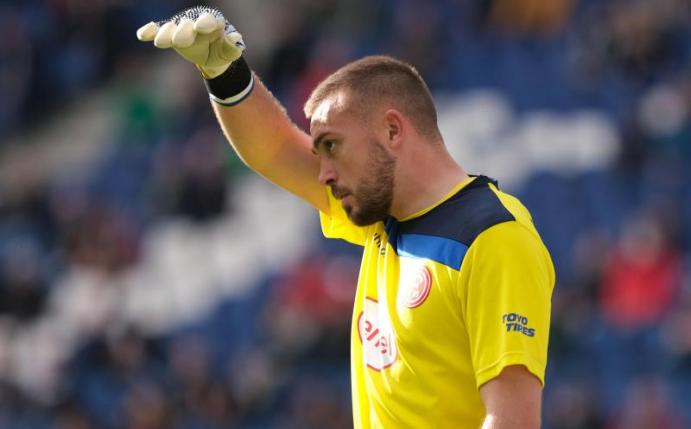 Wurde mit dem DFB-Fair-Play-Preis ausgezeichnet: Fortuna-Keeper Florian Kastenmeier. Foto: Peter Steffen/dpa