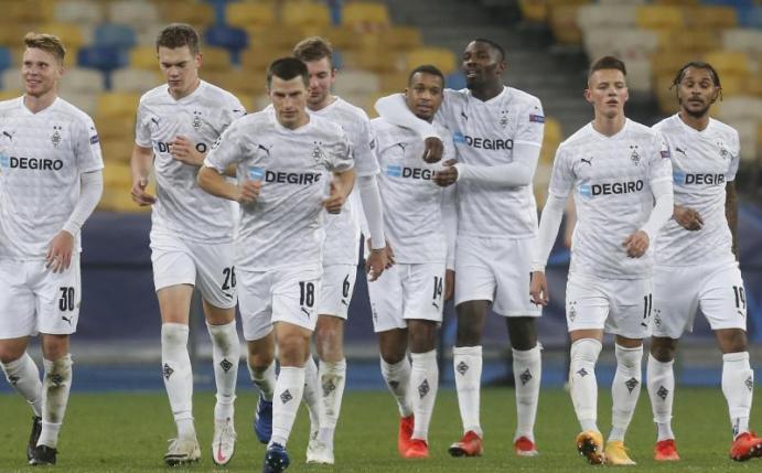 6:0 gewann Borussia Mönchengladbach in der Königsklasse bei Schachtjor Donezk. Foto: Efrem Lukatsky/AP/dpa