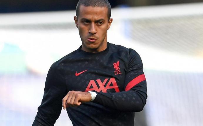 Fehlt dem FC Liverpool weiterhin: Ex-Bayern-Profi Thiago. Foto: Neil Hall/PA Wire/dpa