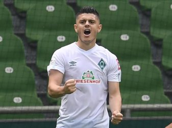 Steht in der Startelf der Bremer gegen den 1. FC Köln: Werders Milot Rashica. Foto: Carmen Jaspersen/dpa Steht in der Startelf der Bremer gegen den 1. FC Köln: Werders Milot Rashica. Foto: Carmen Jaspersen/dpa