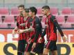 Remis: Eintracht Frankfurt holt einen 0:2-Rückstand auf