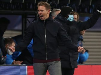 Julian Nagelsmann und RB Leipzig siegen in Freiburg 3:0 Julian Nagelsmann und RB Leipzig siegen in Freiburg 3:0