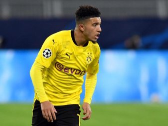 Steckt zur Zeit in einem Formtief: Dortmunds Jadon Sancho am Ball. Foto: Bernd Thissen/dpa Steckt zur Zeit in einem Formtief: Dortmunds Jadon Sancho am Ball. Foto: Bernd Thissen/dpa