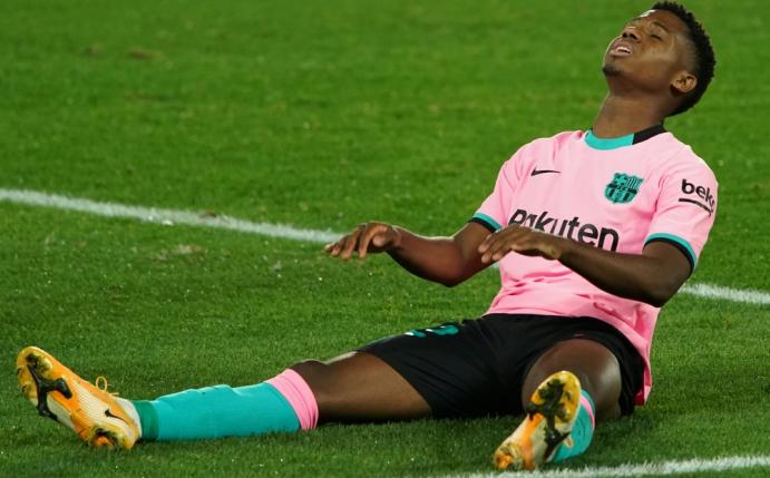 FC Barcelona: Ansu Fati fällt vier Monate aus