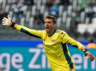 Derzeit die Nummer eins im Union-Tor: Andreas Luthe. Foto: Bernd Thissen/dpa