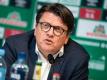 Werder Bremens Präsident Hubertus Hess-Grunewald hat sich für Veränderungen im Profifußball stark gemacht. Foto: Sina Schuldt/dpa