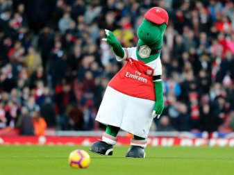Der "Gunnersaurus" ist zurück bei Arsenal Der "Gunnersaurus" ist zurück bei Arsenal