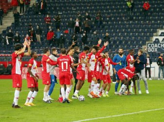 RB Salzburg ist in Österreich zum dritten Mal zur «Mannschaft des Jahres» gewählt worden. Foto: Daniel Krug/APA/dpa