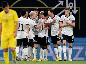 Der Sieg der DFB-Elf gegen die Ukraine hatte einen positiven Nebeneffekt. Foto: Robert Michael/dpa-Zentralbild/dpa