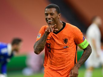 Georgino Wijnaldum trifft gegen Bosnien doppelt Georgino Wijnaldum trifft gegen Bosnien doppelt