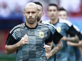 Mascherano war im WM-Finale gegen Deutschland dabei Mascherano war im WM-Finale gegen Deutschland dabei