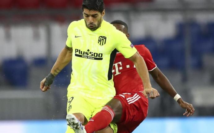 Uruguay und der FC Barcelona müssen vorerst auf Stürmerstar Luis Suárez verzichten. Foto: Matthias Schrader/Pool AP/dpa