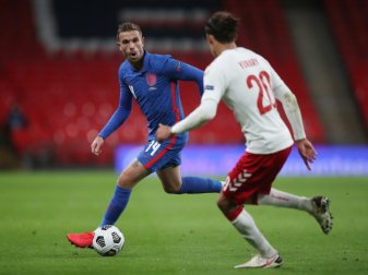 Jordan Henderson (l.) fehlt den Three Lions gegen Island Jordan Henderson (l.) fehlt den Three Lions gegen Island