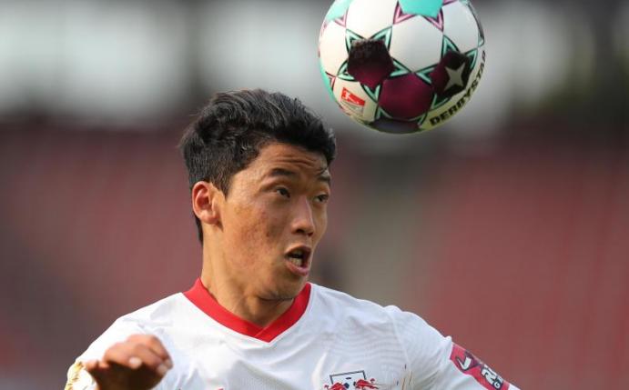Befindet sich mit seinem Nationalteam in Isolation: Leipzigs Hee-chan Hwang. Foto: Daniel Karmann/dpa